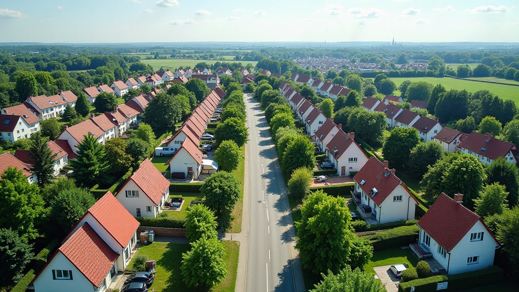 Junges Paar plant Immobilienkauf am Laptop mit Dokumenten und Finanzplänen