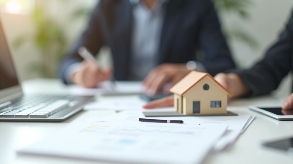 Miniaturhaus neben Geldscheinen und Taschenrechner symbolisiert KfW Förderung